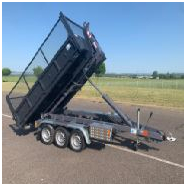 Plateau ridelle en acier ou aluminium - AP3.5-3 - Hauteur axe de préhension 1425 mm - Berce IPN 180 renforcée_2