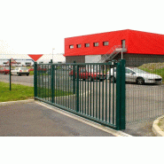 Portail coulissant barreaudage eco - 6000 / 1250_2