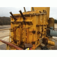 Broyeur à percussion HAZEMAG AP4S - charpente sur skid avec passerelles, moteur et transmission_2