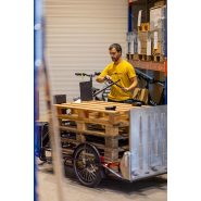 Remorque professionnelle Carla Maxi PRO pour palettes et charges lourdes