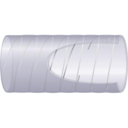 Tuyau Spire Acier - Couronne de 30 m, Transparent, 16 mm_2