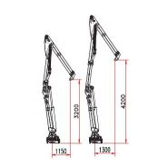 W 130 s2 grue auxiliaire - bob spa - capacité de levage knm 130_2