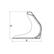 01.Pb.1700k - Godet squelette pour chargeuses articulées Attec - 810 mm - Haute performance et durabilité_2
