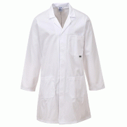 Blouse Laboratoire Ingénierie Polycoton - marine / S_2