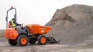 Dumper compact - D201RHGS - Ausa - capacité 2 tonnes - pelle autochargeable - benne rotative - traction 4x4_2