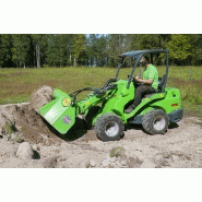 Godet cribleur Avant Tecno Oy réf. A36503 - 3 axes de criblage avec rouleaux Poly Star durables_2