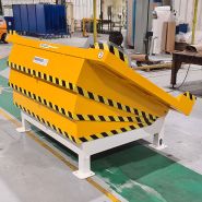 Inclineur de caisse - Inclinaison hydraulique 30° - Charge 500 kg - Plateau sur mesure_2