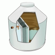 Micro-stations d'épuration BIOFRANCE® - Gamme complète avec cuves béton, polyéthylène et polypropylène - Jusqu'à 2000 EH_2