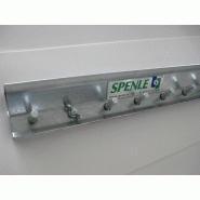 Porte souple à lanières - Isolation thermique et acoustique - Profil L22 en acier galvanisé ou inox 304L_2