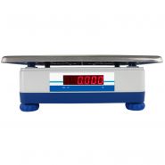 Aqua - balances commerciales lavables - AE Adam - 4kg à 32kg - IP67, double affichage LED et plateau inox_2