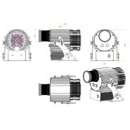 Projecteur gobo wt-rt30065 - noble - distance de projection: 3-150m_2