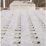 Banc public Trau UM396H - béton préfabriqué hydrofuge gris granite - kit facile à assembler_2