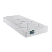 Ensemble Dunlopillo EUGEN 90x190 cm - Matelas 18 cm - Sommier déco gris + 4 pieds_2