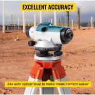 Niveau optique automatique 24X - VEVOR - Grossissement 24X avec ouverture 40 mm - Modèle ZDGXBSZY24M4FS1F1V0_2