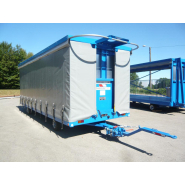 Remorque industrielle Super structure pour le transfert de pièces automobiles - Capacité 6 T - MILOCO: 1919_2