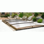 Abri piscine bas Aurora / télescopique / en aluminium et polycarbonate_2