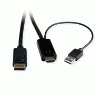 ROLINE Câble UHDTV - DisplayPort, M/M, noir, 2 m_2
