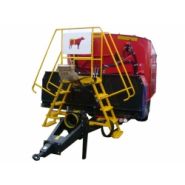 1611 - Mélangeuse agricole Zagroda - capacité 14m³ avec 2 vis verticales et pesage électronique_2