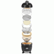 Barbecue Kamado Monolith TWO.55 noir sans chariot | Planet Outdoor_2