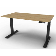 Bureau motorisé assis-debout individuel sur-mesure - Variation de hauteur (cm) min. 65 / max. 130 - YOURDESK_2
