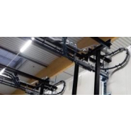 Convoyeur aérien  avec une capacité de charge sur la voie de 120 kg/m - K8-2 Power & Free - Railtechniek van Herwijnen_2