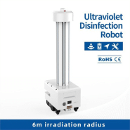 Robot de désinfection aux ultraviolets - Sword 3 - Stérilisation UVC 180W - Taux de stérilisation 99,9999% - 24h de fonctionnement_2