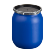 Fût en plastique à ouverture totale de forme cylindrique ou à facette - Capacité 6 L à 220 L_2