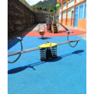 Jeux sur ressort - Hip Hop LD1MI0180 - Tranche d'âge 2-8 ans - Capacité 4 enfants - Hauteur de chute < 60 cm_2