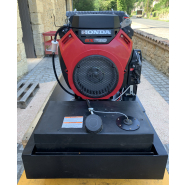 Nettoyeur haute pression pour voirie avec réservoir d'eau - dimensions 1200 mm x 1000 mm - enrouleur 60m - débit 53 L/min à 150 Bar_2