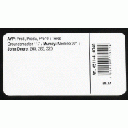 Courroie trapézoïdale X-Grip V - type 4L740_2