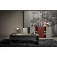 Entry - bureaux de direction - design R&S Prof - plateau en bois avec options mélamine, laqué extra mat ou Fenix NTM®_2