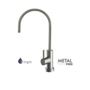 Robinet 1 voie Mat-Medium-Metal Free - col de cygne - aspect brossé - Réf 1MM-MF_2