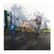 Sableuse aérogommeuse à surpression - NS8T E_2