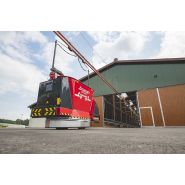 Triomatic WP - Distributeur d'aliment pour bovin roulant Trioliet - Robot d'alimentation 3 m³ avec vis de mélange verticales_2