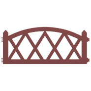 Vidaxl bordures de pelouse 17 pcs rouge 10 m pp 318296_2