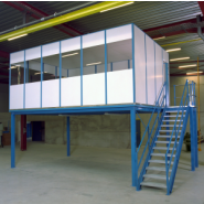 Plate-forme de bureau modulable - économique - pour atelier, usine ou entrepôt_2