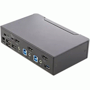 Commutateur KVM HDMI, 2 Ports - Moniteur Unique 4K 60Hz Ultra HDR - Commutateur KVM de Bureau HDMI 2_2