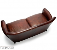 Canapé Club Grand Parisien 1935 - 2 places - Manchettes en P - Fabrication artisanale à Neufchâteau_2