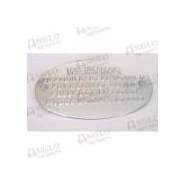 Plaque d'avertissement de levier de contrôle pour tracteurs Ferguson TE20, TEA20, TED20, TEF20 - Référence : PTA-A67635_2