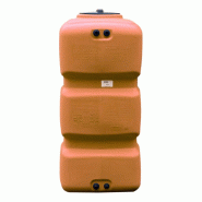Cuve 1000l Aérienne De Récupération D'eau - Réservoir Compact Terracotta - Elbi Cpn1000_2