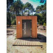 Sanitaire public en structure hors-sol