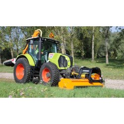 Experia broyeur forestier - Noremat - largeur de coupe réelle de 1,45 à 2,53 m - double-attelage avant/arrière