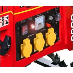 Mf3800 groupe électrogène - Mecafer - 3500W, moteur 7 HP, autonomie 10h, facilement transportable