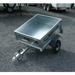 Remorque bagages galvanisée sans frein de fabrication française pour les petits transports, le bricolage ou les départs en vacances - daxara - 107