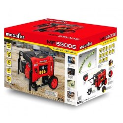 Mf6500e groupe électrogène - Mecafer - 5500W, autonomie 9h, démarreur électrique, transport facile