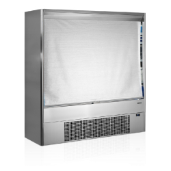 Vitrine réfrigérée inox 1885mm Profondeur 680mm MD1902X TEFCOLD