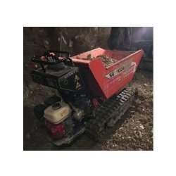 Mini-dumper Cormidi C40 - 400 kg - motorisé à chenilles avec caisson extensible