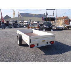 Remorque avec frein de structure châssis modulaire - humbaur - 1339