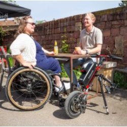 Handbike Tout Électrique - Micro GX 12 avec Afficheur digital et Assistance à la traction