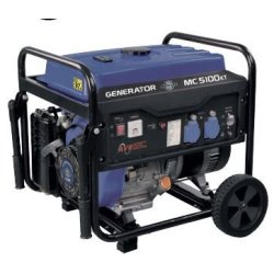 Mc5100kt groupe électrogène - Mecafer - 4400W - moteur 10HP - réservoir 15L - autonomie 8h